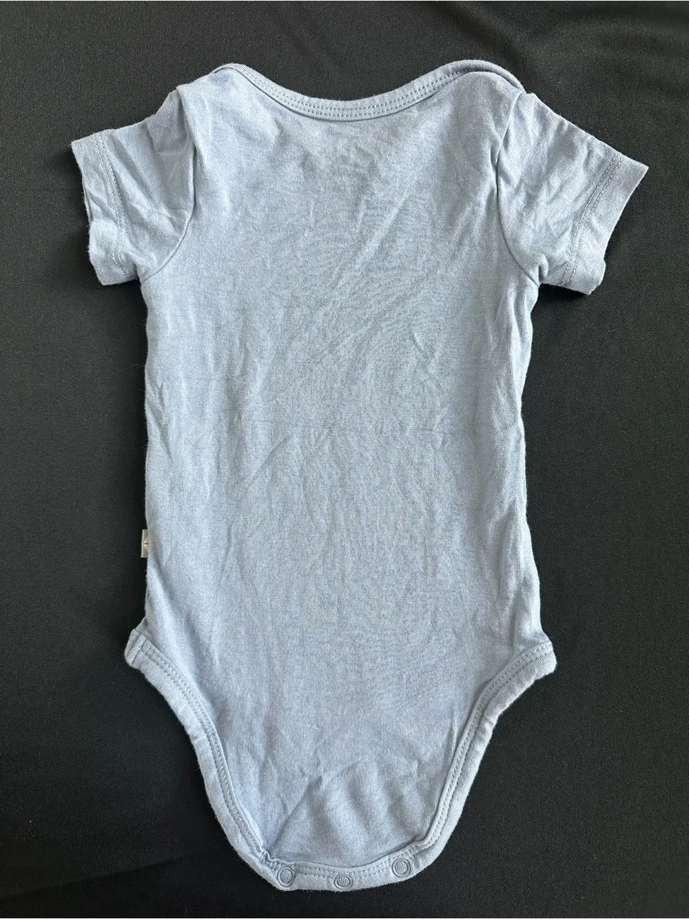 Kyte BABY Light Blue Short-Sleeve One-Piece Bodysuit